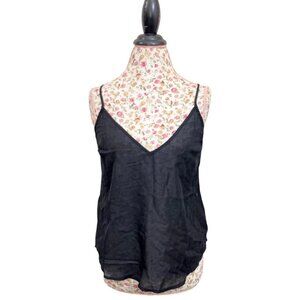 Black undershirt tank size small  I think it’s Anthropologie not sure  B3